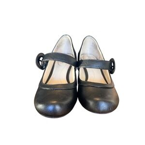 LifeStride Black Mary Jane Soft System Block Heels Pumps Womens Size 7M ROZZ